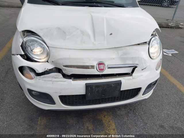 40089318 :رقم المزاد ، 3C3CFFBR2DT684377 vin ، 2013 Fiat 500 مزاد بيع