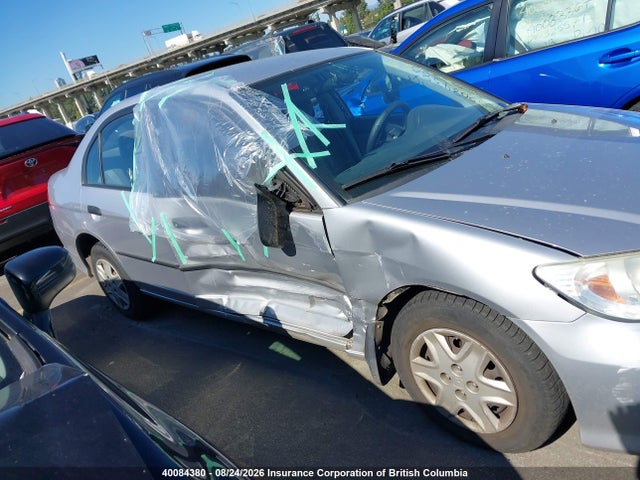 40084380 :رقم المزاد ، 2HGES16314H932590 vin ، 2004 Honda Civic Dx Vp مزاد بيع