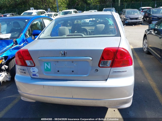 40084380 :رقم المزاد ، 2HGES16314H932590 vin ، 2004 Honda Civic Dx Vp مزاد بيع
