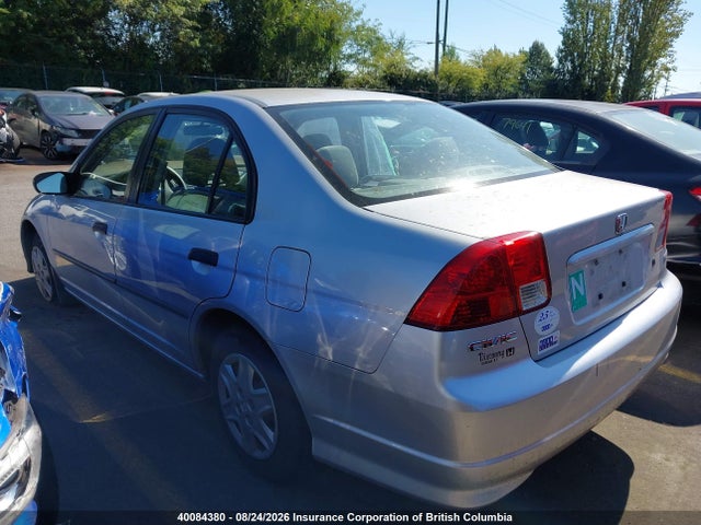 40084380 :رقم المزاد ، 2HGES16314H932590 vin ، 2004 Honda Civic Dx Vp مزاد بيع