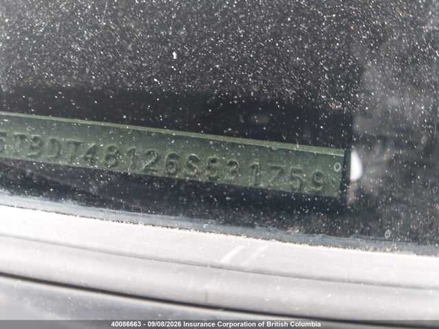 Aukcja sprzedaży 2006 Toyota Tundra Double Cab Limited, vin: 5TBDT48126S531759, numer aukcji: 40086663