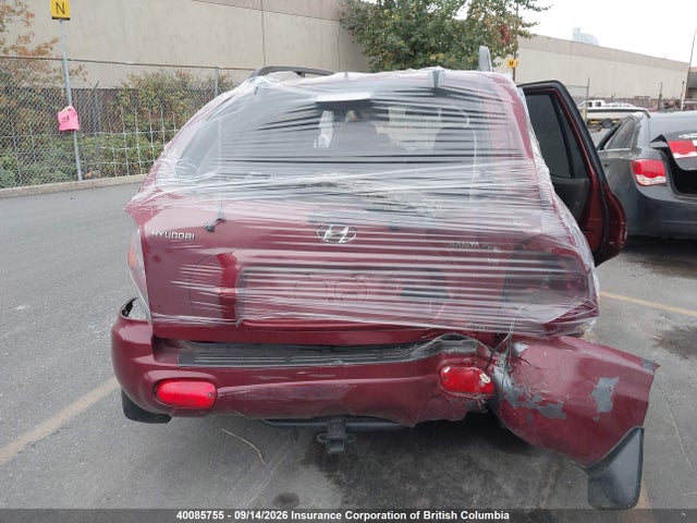 Продаж на аукціоні авто 2002 Hyundai Santa Fe, vin: KM8SB73D12U205912, номер лоту: 40085755