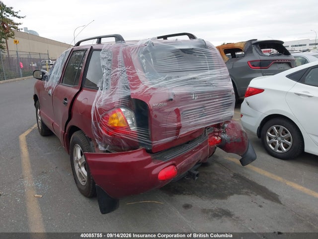 Продаж на аукціоні авто 2002 Hyundai Santa Fe, vin: KM8SB73D12U205912, номер лоту: 40085755
