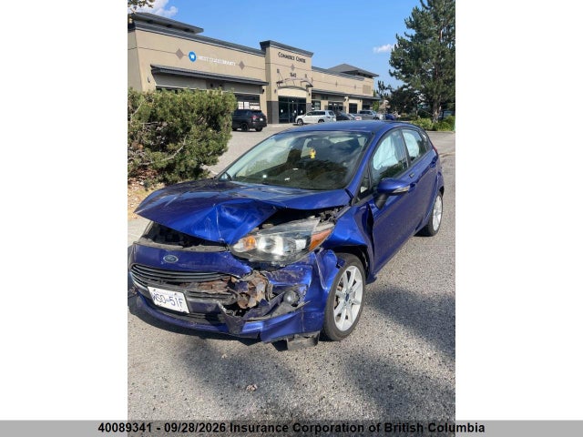 2014 Ford Fiesta Se მანქანა იყიდება აუქციონზე, vin: 3FADP4EJ3EM218207, აუქციონის ნომერი: 40089341