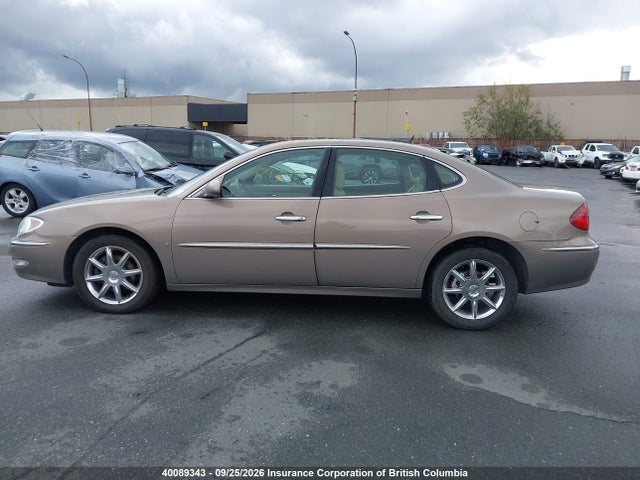 2006 Buick Allure Cxs მანქანა იყიდება აუქციონზე, vin: 2G4WH587161309681, აუქციონის ნომერი: 40089343