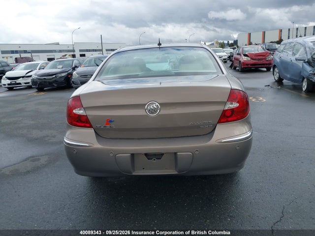 2006 Buick Allure Cxs მანქანა იყიდება აუქციონზე, vin: 2G4WH587161309681, აუქციონის ნომერი: 40089343