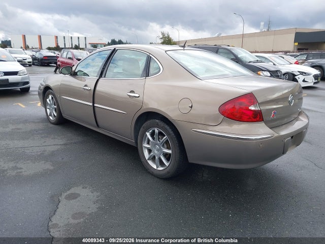 2006 Buick Allure Cxs მანქანა იყიდება აუქციონზე, vin: 2G4WH587161309681, აუქციონის ნომერი: 40089343