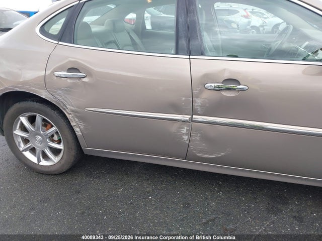 2006 Buick Allure Cxs მანქანა იყიდება აუქციონზე, vin: 2G4WH587161309681, აუქციონის ნომერი: 40089343