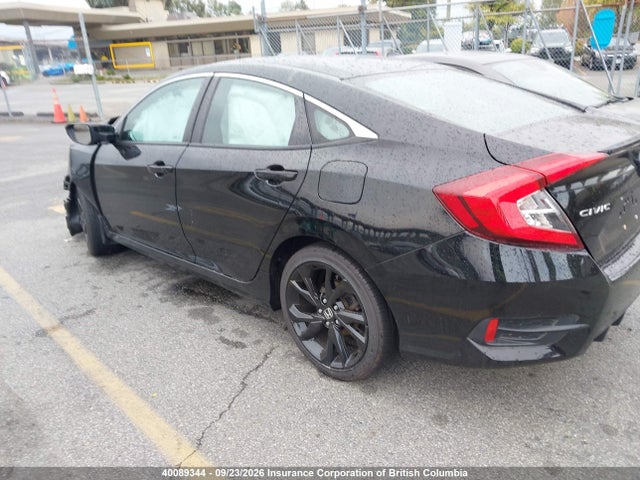 40089344 :رقم المزاد ، 2HGFC2F85LH028923 vin ، 2020 Honda Civic مزاد بيع