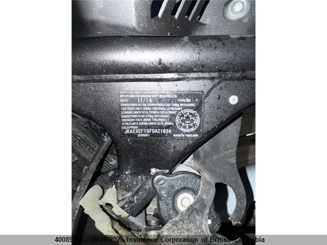 Kawasaki Ex650 F 2015 JKAEXEF15FDA21634 Image 9