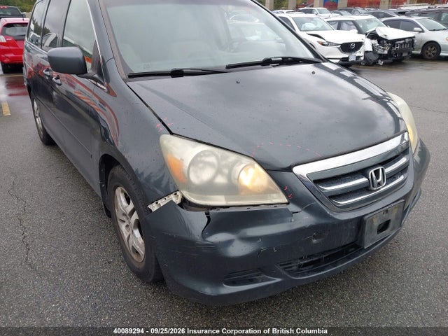 40089294 :رقم المزاد ، 5FNRL38406B505067 vin ، 2006 Honda Odyssey Ex مزاد بيع