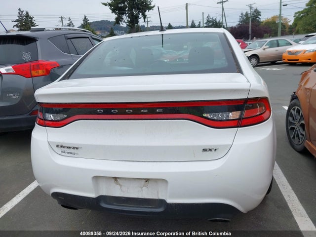 Auction sale of the 2013 Dodge Dart Sxt/rallye, vin: 1C3CDFBAXDD301016, lot number: 40089355