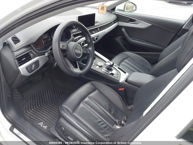 Продаж на аукціоні авто 2017 Audi A4, vin: WAUBNAF4XHN003316, номер лоту: 40089360
