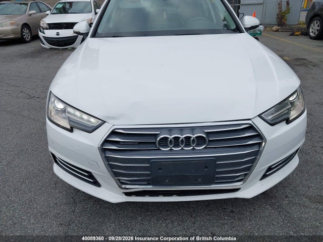 Продаж на аукціоні авто 2017 Audi A4, vin: WAUBNAF4XHN003316, номер лоту: 40089360
