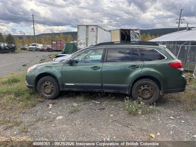 2011 Subaru Outback 2.5i Premium მანქანა იყიდება აუქციონზე, vin: 4S4BRCHC6B3327966, აუქციონის ნომერი: 40089361