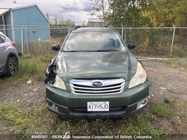 2011 Subaru Outback 2.5i Premium მანქანა იყიდება აუქციონზე, vin: 4S4BRCHC6B3327966, აუქციონის ნომერი: 40089361