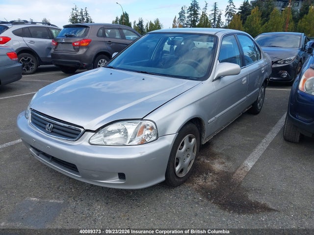 1999 Honda Civic მანქანა იყიდება აუქციონზე, vin: 2HGEJ6686XH904882, აუქციონის ნომერი: 40089373