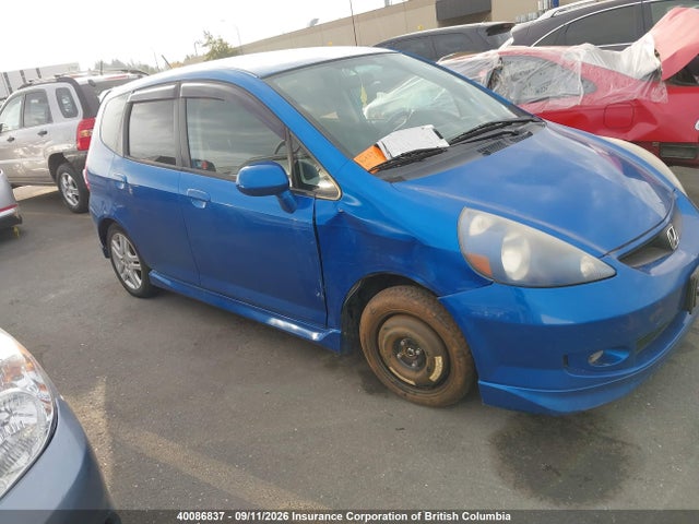 Продажа на аукционе авто 2008 Honda Fit Sport, vin: JHMGD38648S808654, номер лота: 40086837