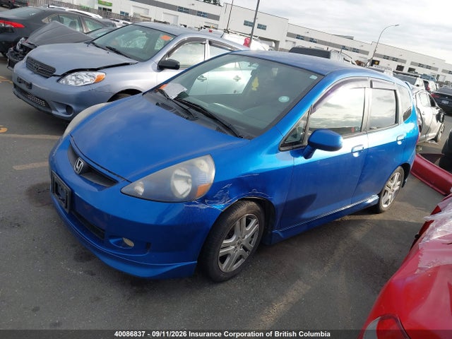 Продажа на аукционе авто 2008 Honda Fit Sport, vin: JHMGD38648S808654, номер лота: 40086837