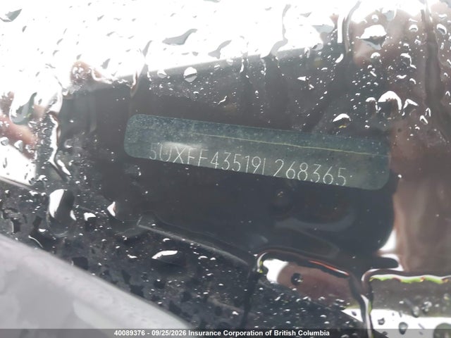 40089376 :رقم المزاد ، 5UXFE43519L268365 vin ، 2009 Bmw X5 مزاد بيع