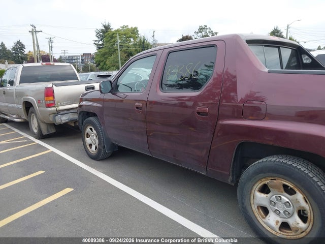 40089386 :رقم المزاد ، 2HJYK16558H001914 vin ، 2008 Honda Ridgeline Ex-l مزاد بيع