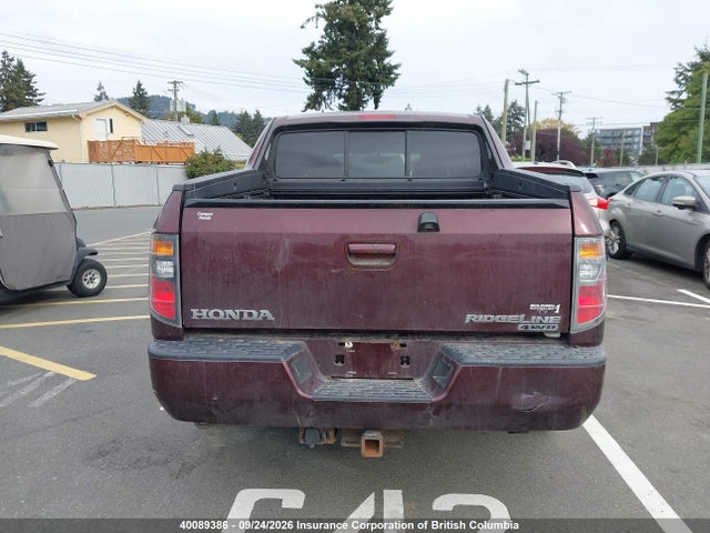 40089386 :رقم المزاد ، 2HJYK16558H001914 vin ، 2008 Honda Ridgeline Ex-l مزاد بيع