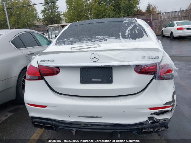 Aukcja sprzedaży 2021 Mercedes-benz Amg E 63 S 4matic, vin: W1KZF8KB0MA997252, numer aukcji: 40089387