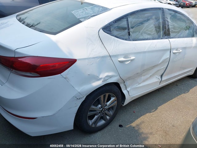 Продажа на аукционе авто 2018 Hyundai Elantra Sel/value/limited, vin: KMHD84LF4JU538644, номер лота: 40082458