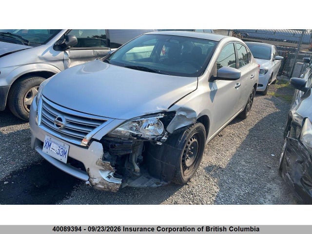 40089394 :رقم المزاد ، 3N1AB7AP8FL650678 vin ، 2015 Nissan Sentra S/sv/sr/sl مزاد بيع