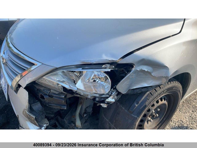 40089394 :رقم المزاد ، 3N1AB7AP8FL650678 vin ، 2015 Nissan Sentra S/sv/sr/sl مزاد بيع