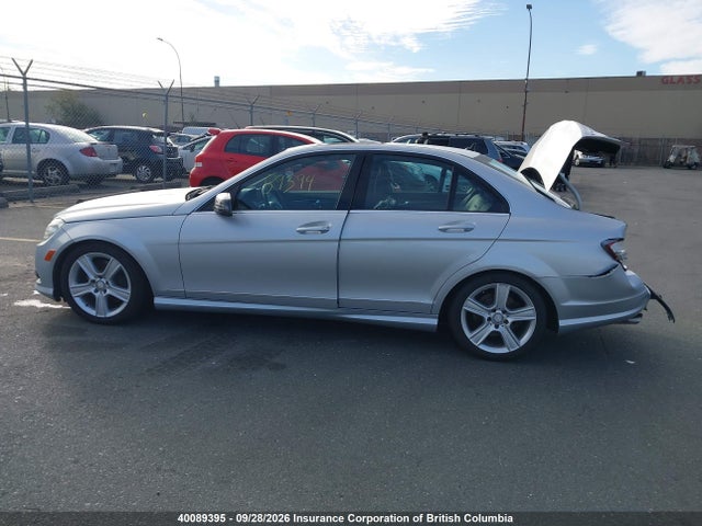 40089395 :رقم المزاد ، WDDGF8BB2AF443605 vin ، 2010 Mercedes-benz C 300 4matic مزاد بيع
