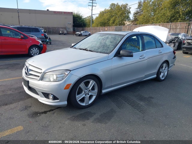 40089395 :رقم المزاد ، WDDGF8BB2AF443605 vin ، 2010 Mercedes-benz C 300 4matic مزاد بيع