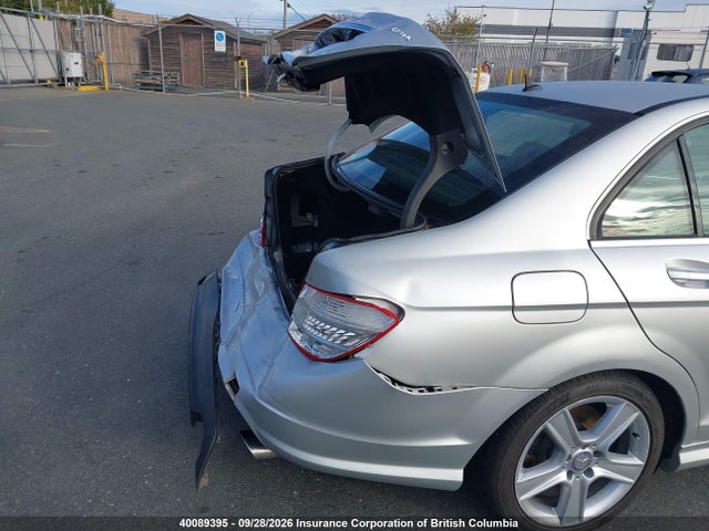40089395 :رقم المزاد ، WDDGF8BB2AF443605 vin ، 2010 Mercedes-benz C 300 4matic مزاد بيع