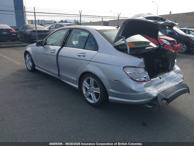 40089395 :رقم المزاد ، WDDGF8BB2AF443605 vin ، 2010 Mercedes-benz C 300 4matic مزاد بيع