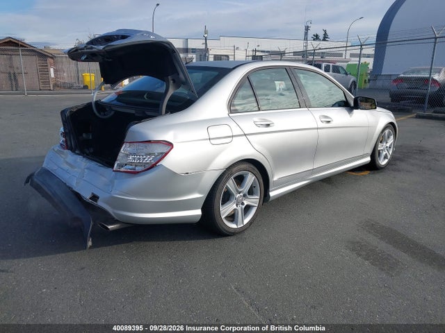 40089395 :رقم المزاد ، WDDGF8BB2AF443605 vin ، 2010 Mercedes-benz C 300 4matic مزاد بيع