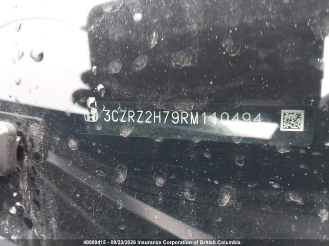 2024 Honda Hr-v მანქანა იყიდება აუქციონზე, vin: 3CZRZ2H79RM110494, აუქციონის ნომერი: 40089415