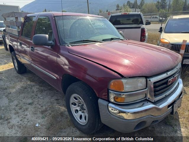 Продаж на аукціоні авто 2005 Gmc New Sierra K1500, vin: 2GTEK13TX51319543, номер лоту: 40089421