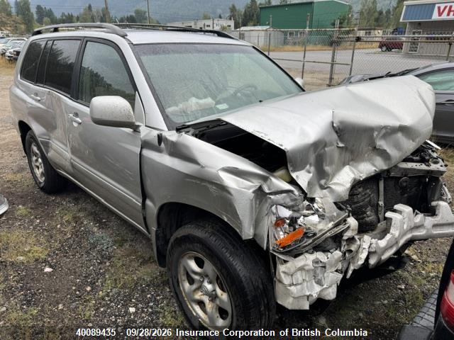 Продаж на аукціоні авто 2002 Toyota Highlander, vin: JTEGD21AX20027727, номер лоту: 40089435