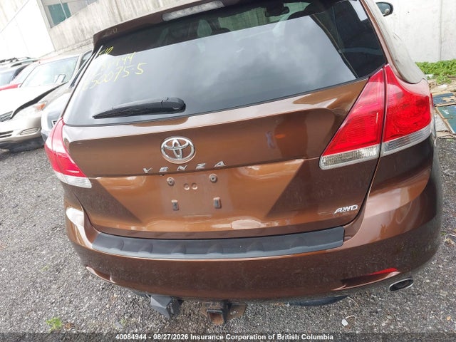 2011 Toyota Venza მანქანა იყიდება აუქციონზე, vin: 4T3BK3BB2BU054417, აუქციონის ნომერი: 40084944