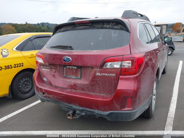 Subaru Outback 2.5i Premium 2017 4S4BSCDC5H3367233 Image 4