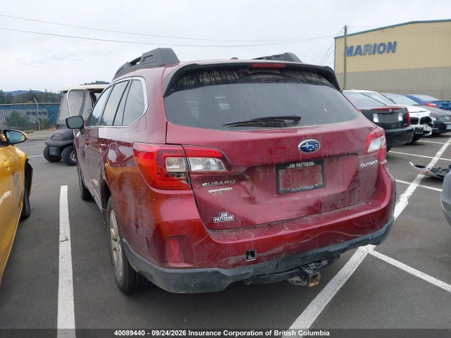 Subaru Outback 2.5i Premium 2017 4S4BSCDC5H3367233 Image 6