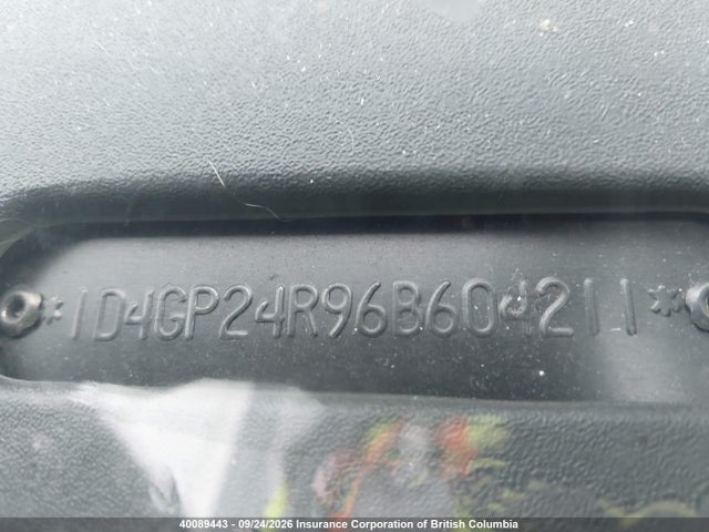 Продажа на аукционе авто 2006 Dodge Grand Caravan, vin: 1D4GP24R96B604211, номер лота: 40089443