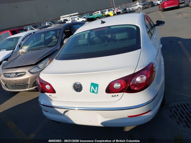 Продажа на аукционе авто 2012 Volkswagen Cc Luxury, vin: WVWHN9AN1CE541634, номер лота: 40083883
