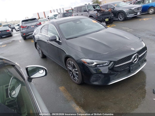 Продажа на аукционе авто 2025 Mercedes-benz Cla 250 4matic, vin: W1K5J4HB0SN519724, номер лота: 40089453