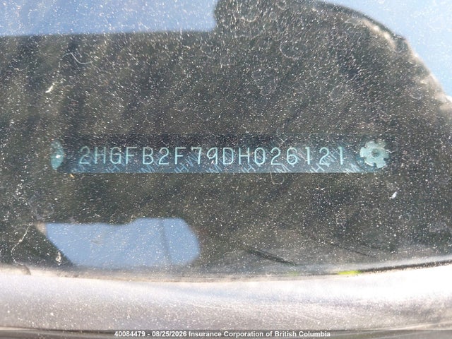 Aukcja sprzedaży 2013 Honda Civic Touring, vin: 2HGFB2F79DH026121, numer aukcji: 40084479