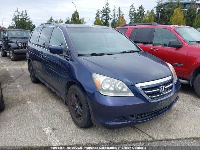 Auction sale of the 2007 Honda Odyssey Ex-l, vin: 5FNRL38687B502372, lot number: 40089487