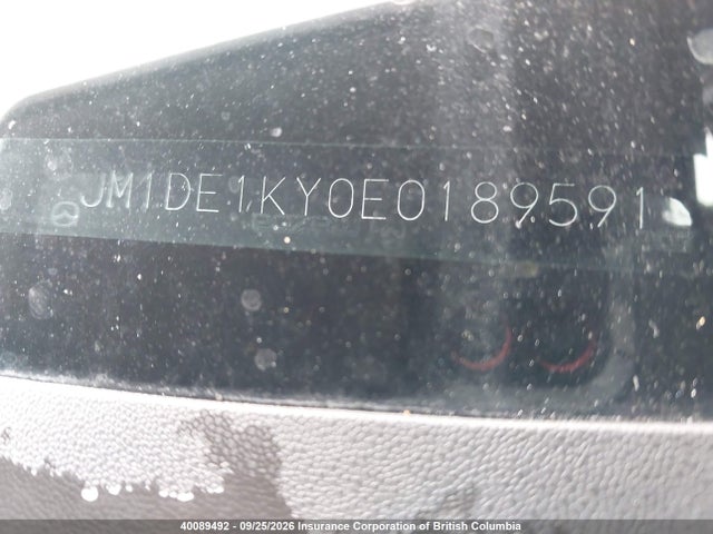 40089492 :رقم المزاد ، JM1DE1KY0E0189591 vin ، 2014 Mazda Mazda2 Sport مزاد بيع