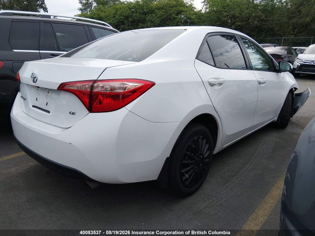 Продаж на аукціоні авто 2018 Toyota Corolla L/le/xle/se/xse, vin: 2T1BURHE4JC085580, номер лоту: 40083537