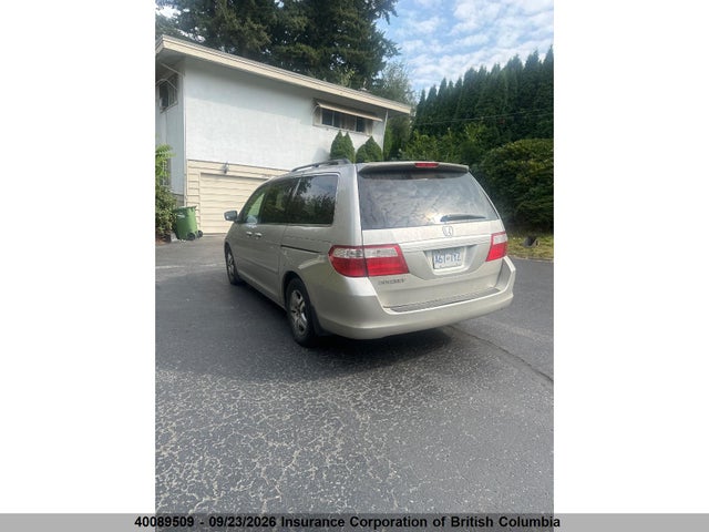 40089509 :رقم المزاد ، 5FNRL38696B506123 vin ، 2006 Honda Odyssey Exl مزاد بيع