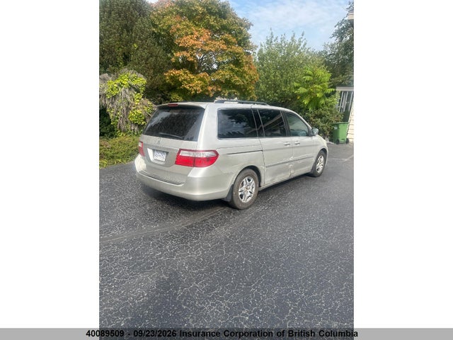 40089509 :رقم المزاد ، 5FNRL38696B506123 vin ، 2006 Honda Odyssey Exl مزاد بيع